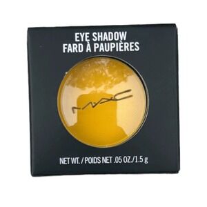 MAC Eye Shadow Matte Chrome Yellow 1.5g / 0.05oz – Full Size – New in Box